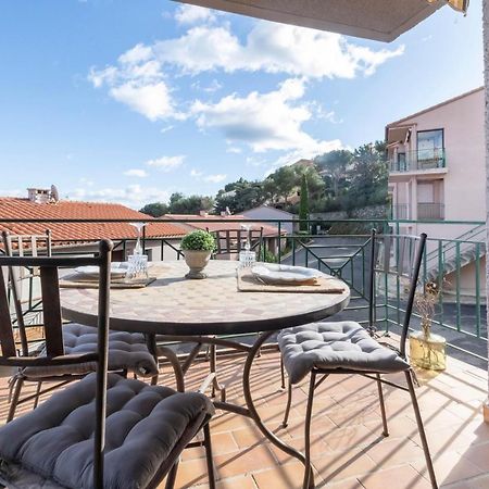 Le Petit Colliourenc - Apt Climatise Avec Terrasse Exterior photo