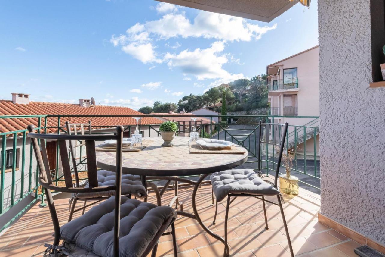 Le Petit Colliourenc - Apt Climatise Avec Terrasse Exterior photo